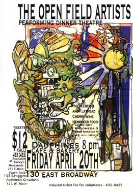Open Field Artists to help celebrate 4/20 at Dauphines ofadinner Open Field Artists to help celebrate 4/20 at Dauphines