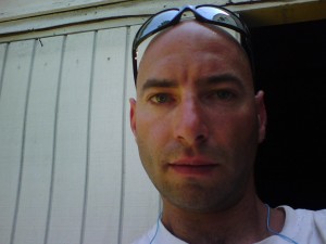 Marc Moss outside his Missoula studio