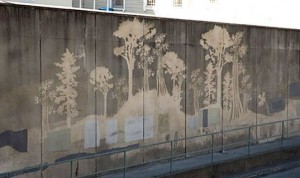 Moose gets green on San Francisco's Broadway Tunnel