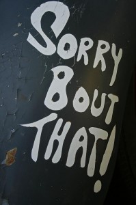 Apologies all around for the unintentional mass email recently